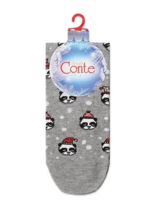 Носки жен. NEW YEAR 20С-34СП 518 (23-25-серый) 98248 - фото 120246