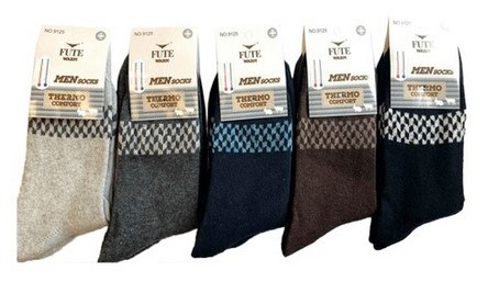 Носки муж.№9125 ангора ассорти 10шт/уп 98352 - фото 120351