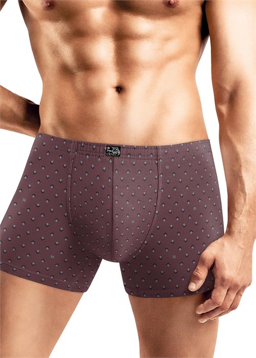 CLE MSH452131 Трусы муж. (54-т.коричневый/св.голубой) 98484 - фото 120486