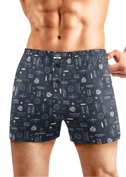 CLE MBX560331 Трусы муж. (56-т.синий/белый) 98627 - фото 120633