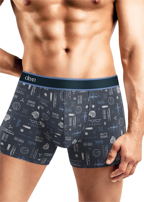 CLE MSH560343 Трусы муж. (50-т.синий/белый) 98641 - фото 120647