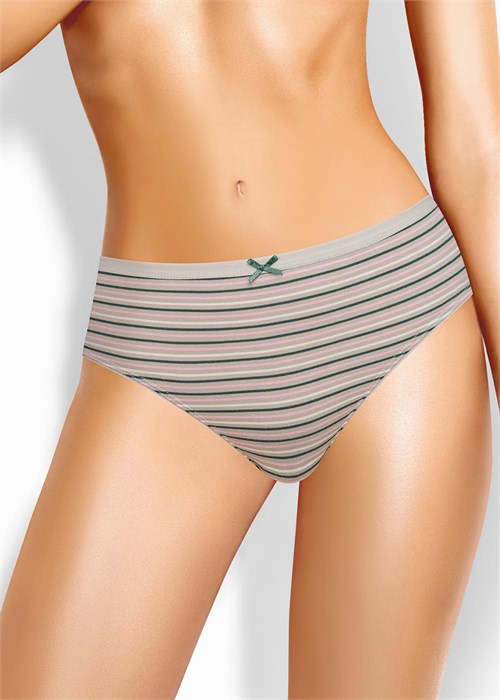 CLE C1208/3 Трусы жен. Лапка (44-оливковый/св.розовый) 98662 - фото 120668