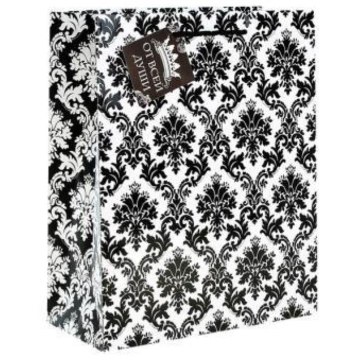 Пакет ламинированный вертикальный "Узор" 10*18*23 см (арт. 143194) PACKAGE-143194 - фото 87504