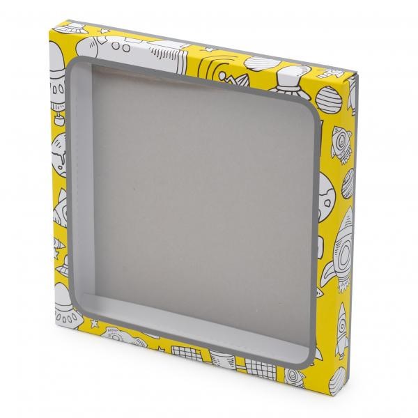 Короб картонный 26х26х3 "Лучший в мире" BOX-BEST-26263 - фото 87535