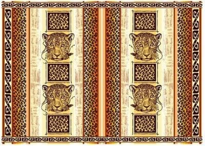 Простыня махровая пестротканая 215х160 артикул С101/2-2-ЮА Леопард рис. 2393 2393 - фото 88285