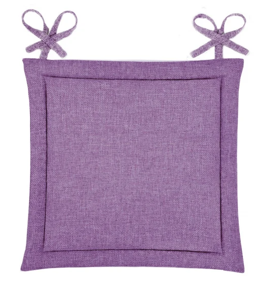 Подушка д/ст ВН рогожка 40/40 фиалка 74 CHAIR-VN-VIOLET - фото 91879
