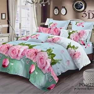 КПБ Поплин 3Д Евро(220х240) 1439-PG4627 АКЦ 1439-PG4627 - фото 92966