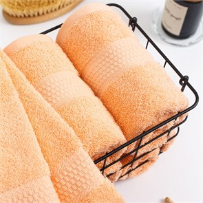 Полотенце махровое, г/к, 50х90, арт. 50-90 BS, 460 гр/м2, цвет: 028-персиковый 50-90 BS