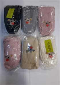 Варежки дет."Vacss" с мехом 12шт/уп 537605