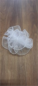 Бант школьный "белая окантовка" (цена за 1 шт) 477433