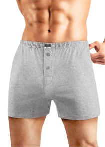 CLE MBX608710/8maxi Трусы муж. Хлопок (56-меланж св.серый) 85420