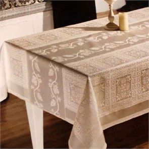 Скатерть Efor Cazi̇be 160х220 см. капучино SK-031/05