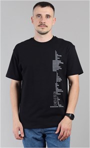 HSXM 60492-22K Футболка мужская (Черный (176)-092(46)) 85803