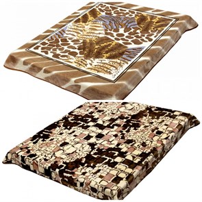 Плед акриловый двухсторонний 200х240 см. Камушек / Новый Камушек 9005/086