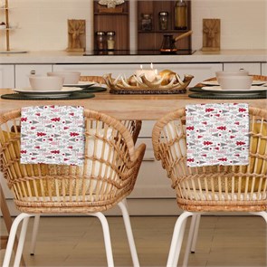 Набор вафельных полотенец Vse DOMA 45х60 см. 2 шт. 60325-1 Зимняя сказка 60325-1