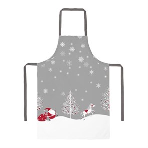 Фартук рогожка Vse DOMA 60х70 см. 60324-1 Зимняя сказка 60324-1