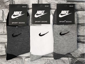 Носки муж.№A-21 "N" ассорти средние х/б 10шт/уп 594351-1