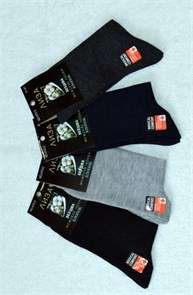 Носки муж.№7012  "Лиза" средние ассорти 12шт/уп 86112