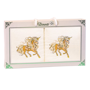 Набор полотенец из микрофибры 40х70 см. 2 шт. РРМФ-106 Стихия огня РРМФ-106