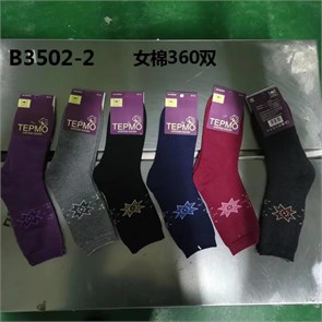 Носки жен.№3502-2 "Лиза" махра 12шт/уп 86474