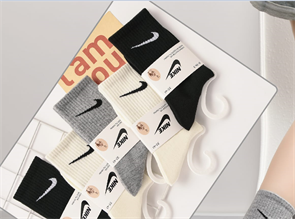 Носки жен.№B-19-4 "N" шерсть ламы 10шт/уп 589297-2