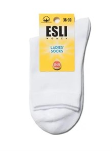 Носки жен. ESLI 19С-148СПЕ 000 (23-25-белый) 444330