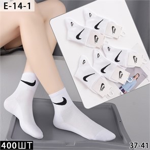 Носки жен.№E-14-1 "N" белые сетка сред. х/б 10шт/уп 560864