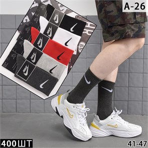Носки муж.№A-26 "N" цветные длин х/б 10шт/уп 560867