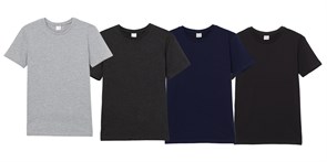 FASM 60081-11 Футболка мужская (Св.серый меланж (176)-092(46)) 489580