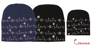 CH 8210 Шапка для девочки (Т.синий 56) 469001