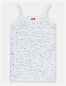 CSJG 20085-43 Майка для девочки (Голубой (146)-76) 551607