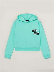 CSJG 63068-38-308 Толстовка для девочки (Ментоловый (164)-84) 509167