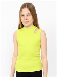 CSJG 63815-36-409 Топ для девочки (Лайм (140)-72) 590729