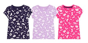 CSKG 63031-41-304 Футболка для девочки (Т.синий (110)-60) 509119