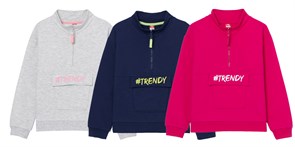 CWJG 62905-46-292 Толстовка для девочки (Фуксия (158)-80) CWKG 496275