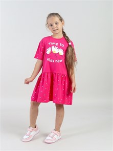 CWKG 63935-46 Платье для девочки (Фуксия (104)-56) 607796