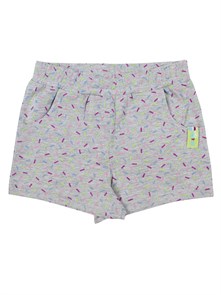 CSK 7756-1 (198) Шорты для девочки серый меланж (092)-52 ВГ 410408