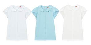 CWJG 62781-43 Джемпер для девочки (Голубой (158)-80) 485563