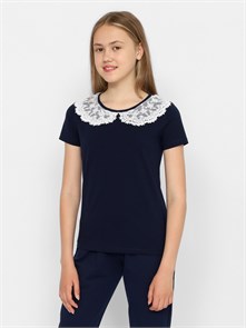 CWJG 63197-41 Джемпер для девочки (Т.синий (158)-80) 530050