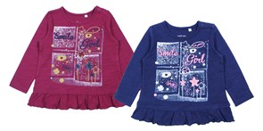 #CWB 62034 Джемпер для девочки т.синий (080)-52 БТ 388010