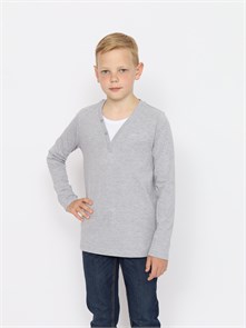 CWJB 63619-11 Джемпер для мальчика (Серый меланж (152)-80) 570233