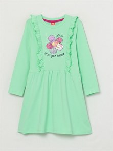 CWKG 62813-38-282 Платье для девочки (Св.зеленый (122)-64) 497816