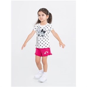 CWKG 70138-46 Шорты для девочки (Фуксия (110)-60) 494629