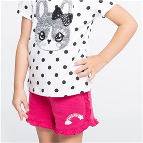 CWKG 70138-46 Шорты для девочки (Фуксия (128)-64) 494632