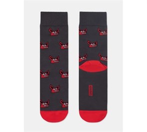 Носки муж. DW HAPPY 17С-151СП 193 (27-т.-серый) 95746