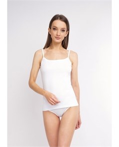 CLE LM001-1 Майка жен. ЧБ база (48-белый) 95841