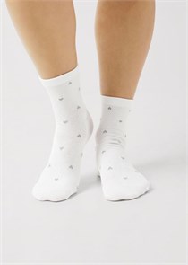 CLES Носки жен.L3004 market line хл+эл (23-белый) 95927