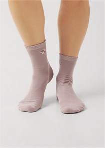 CLES Носки жен.L3003 market line хл+эл (23-т.бежевый) 95936