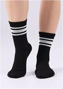 CLE Носки жен.S218 хл+эл (25-чёрный) 96775