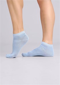 ЭЙС Носки жен.Д105ш хл+эл укор (25-голубой) 96783